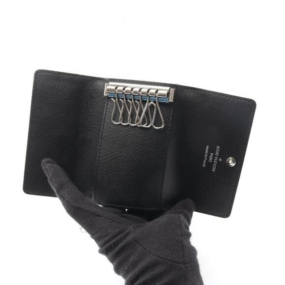 Louis Vuitton Multicle 6 Damier Graphite Key Case, Men's, Black, N62662